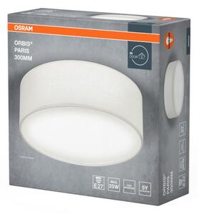 Osram - Plafoniera ORBIS PARIS 1xE27/25W/230V diam. 30 cm bianca