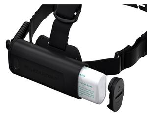 Ledlenser H19R CORE - Lampada frontale LED ricaricabile e dimmerabile, 4800 mAh, IP67, 3500 lm, 20 h, nera