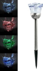 Lampada solare LED RGB ROSE LED/1,2V 100 mAh IP44