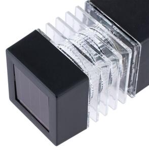Lampada solare a LED MARTIN LED/1,2V 150 mAh IP44 nera