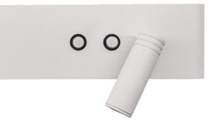 Faretto da parete a LED RESORT LED/10W/230V + LED/3W, bianco, lato destro