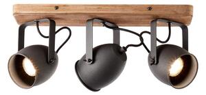 Brilliant - Faretto CROWTON 3xGU10/6W/230V, finitura pino