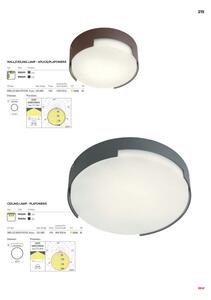 Redo 90006 - Plafoniera LED da esterno SKOR LED/16W/230V IP54 marrone