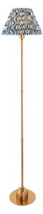Endon 114778 - Lampada da terra ricaricabile LED dimmerabile BURLEY LED/1,5W/5V ottone/blu