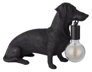 Endon 101188 - Lampada da tavolo DACHSHUND 1xE27/10W/230V nero