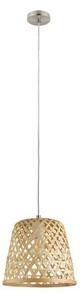 Eglo 55696 - Sospensione a cavo KIRKCOLM 1xE27/60W/230V beige