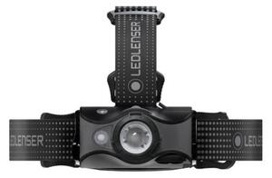 Ledlenser MH7 - Lampada frontale ricaricabile a LED dimmerabile IP54 600 lm 40 h nero/grigio