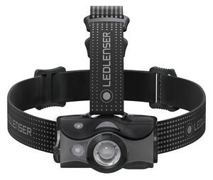 Ledlenser MH7 - Lampada frontale ricaricabile a LED dimmerabile IP54 600 lm 40 h nero/grigio