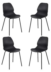 PAULE - sedia moderna set da 4