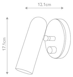 Hinkley HK-DAX1-HB - LED dimmerabile. Lampada da parete DAX LED/9W/230V 3000K dorata