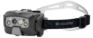 Ledlenser HF8R Core - lampada frontale ricaricabile a LED dimmerabile, batteria 2000 mAh, IP68, 800 lm, 60 h, grigio