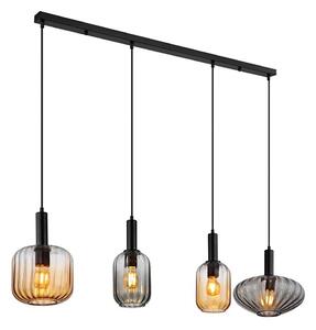 Globo 15719-4 - Lampadario a sospensione con cavo VALLETTA 4xE27/60W/230V