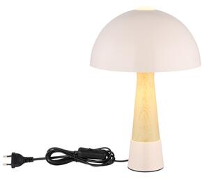 Globo 51570121 - Lampada da tavolo PAULIN 1xE27ILLU/40W/230V beige