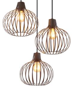 Globo 33379311 - Lampadario a sospensione con cavo MATEO 3xE27/40W/230V