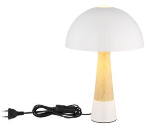 Globo 51570122 - Lampada da tavolo PAULIN 1xE27ILLU/40W/230V bianca