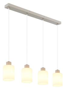 Globo 54114-4H - Lampadario a sospensione su cavo TRENT 4xE27/40W/230V