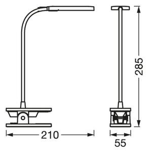 Ledvance - Lampada da tavolo LED dimmerabile con funzione Touch PANAN LED/5,2W/5V