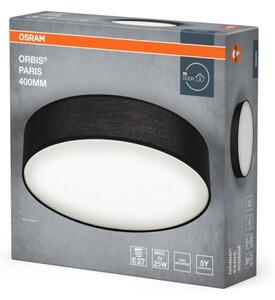 Osram - Plafoniera ORBIS PARIS 2xE27/25W/230V diam. 40 cm nera