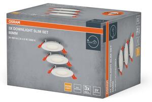 Osram - Set da 3 faretti LED da incasso SLIM 4,5W/230V