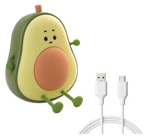 Lampada notturna ricaricabile a intensità regolabile per bambini AVOCADO LED/1W/5V 1200 mAh
