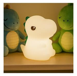 Lampada da notte ricaricabile per bambini DINO LED RGBW dimmerabile, 1W/5V, 1200 mAh