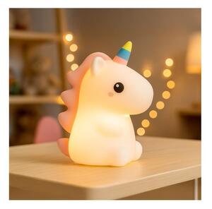 Luce notturna per bambini LED RGBW ricaricabile e dimmerabile UNICORN LED/1W/5V 1200 mAh