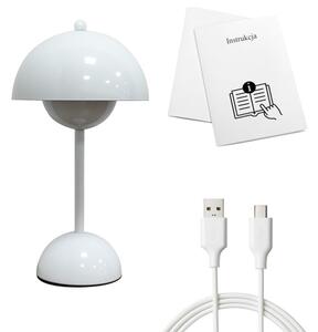 Lampada da tavolo ricaricabile a sfioramento LED COSTA LED/3W/5V 2400 mAh 3000-6000K bianco