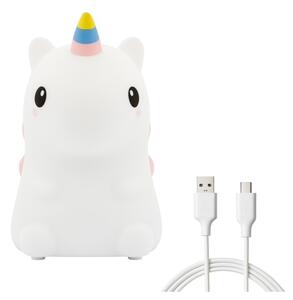 Luce notturna per bambini LED RGBW ricaricabile e dimmerabile UNICORN LED/1W/5V 1200 mAh