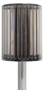Lampada da tavolo LED ricaricabile a sfioramento SIMPLE, LED 1W 5V, 3000-6000K, batteria 2400 mAh, colore fumé