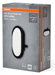 Osram - Applique da esterno LED BULKHEAD LED/11W/230V IP54 nera