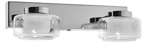Osram-LED Applique da bagno ORBIS FLAME 2xLED/5,5W/230V IP44 cromo