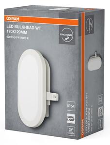 Osram - Lampada da parete per esterni BULKHEAD LED/6W/230V IP54, bianca