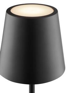 Brilliant - Lampada da tavolo LED ricaricabile dimmerabile a sfioramento ELORA LED/2,5W/5V 2700K IP44 nera