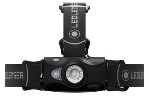 Ledlenser MH8 - Lampada frontale ricaricabile a LED a intensità regolabile IP54 600 lm 60 h nera