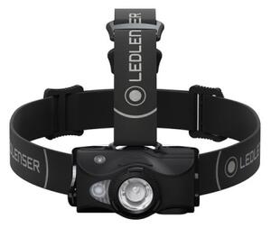 Ledlenser MH8 - Lampada frontale ricaricabile a LED a intensità regolabile IP54 600 lm 60 h nera