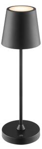 Brilliant - Lampada da tavolo LED ricaricabile dimmerabile a sfioramento ELORA LED/2,5W/5V 2700K IP44 nera