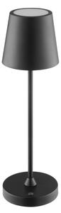 Brilliant - Lampada da tavolo LED ricaricabile dimmerabile a sfioramento ELORA LED/2,5W/5V 2700K IP44 nera