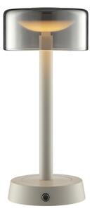 Brilliant - Lampada da tavolo a sfioramento ricaricabile con dimmer RAZOR LED/2,5W/5V 2700K IP44 grigia