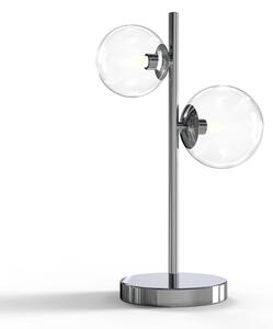 ONLI - Lampada da tavolo KIMBERLY 2xG9/6W/230V 40 cm cromo lucido
