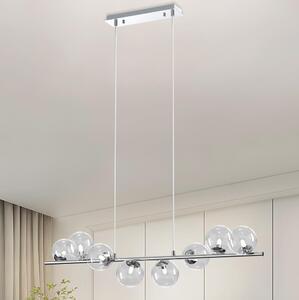 ONLI - Lampadario a sospensione con cavo KIMBERLY 8xG9/6W/230V, cromo lucido