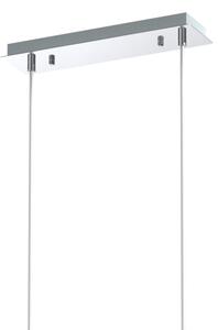ONLI - Lampadario a sospensione con cavo KIMBERLY 8xG9/6W/230V, cromo lucido