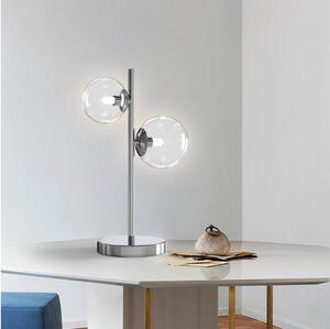 ONLI - Lampada da tavolo KIMBERLY 2xG9/6W/230V 40 cm cromo lucido