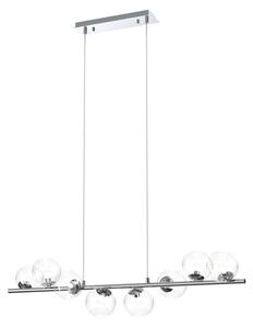 ONLI - Lampadario a sospensione con cavo KIMBERLY 8xG9/6W/230V, cromo lucido