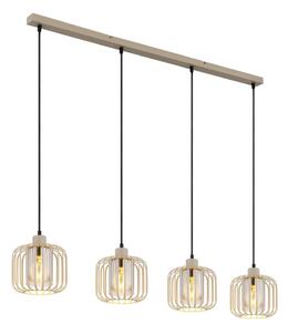 Globo 15758-4H - Lampadario sospeso su cavo ALFRED 4xE27/40W/230V
