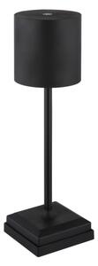 Globo 58487B - Lampada da tavolo LED ricaricabile dimmerabile a sfioramento DIXON 1,5W/5V 2200 mAh nero
