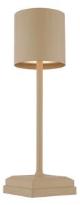 Globo 58487S - Lampada da tavolo ricaricabile a LED DIXON, dimmerabile con controllo touch, 1,5W/5V 2200 mAh beige