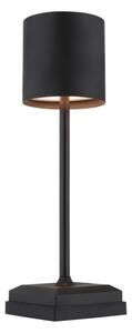 Globo 58487B - Lampada da tavolo LED ricaricabile dimmerabile a sfioramento DIXON 1,5W/5V 2200 mAh nero