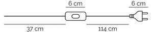 ONLI - Lampada per bambini TITTA 1xE14/6W/230V 20 cm bianca