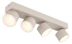 Globo 56961-4S - Faretto LED RAE 4 LED da 6W/230V