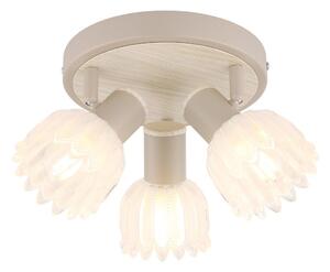 Globo 54317-3 - Faretto PLANTA 3xE14/40W/230V
